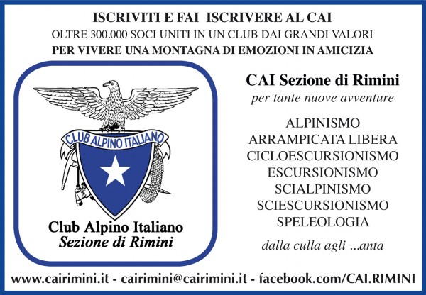 Pubblicità CAI Rimini